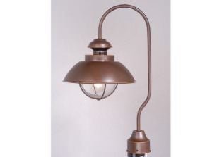 Vaxcel OP21505BBZ OP21505 Harwich Steel Outdoor Post Light Burnished Bronze