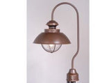 Vaxcel OP21505BBZ OP21505 Harwich Steel Outdoor Post Light Burnished Bronze