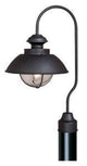 Vaxcel OP21505TB OP21505 Harwich Steel Outdoor Post Light Textured Black