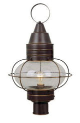 Vaxcel OP21835BBZ OP21835 Chatham Steel Outdoor Post Light Burnished Bronze