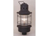 Vaxcel OP37005TB OP37005 10" Hyannis Steel Outdoor Post Light Textured Black