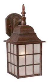 Vaxcel OW36763RBZ OW36763 6" Vista Aluminum Outdoor Wall Light Royal Bronze