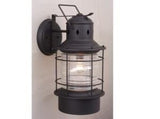 Vaxcel OW37081TB OW37081 8" Hyannis Steel Outdoor Wall Light Textured Black