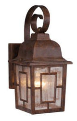 Vaxcel OW37563RBZ OW37563 6" Vista Aluminum Outdoor Wall Light Royal Bronze