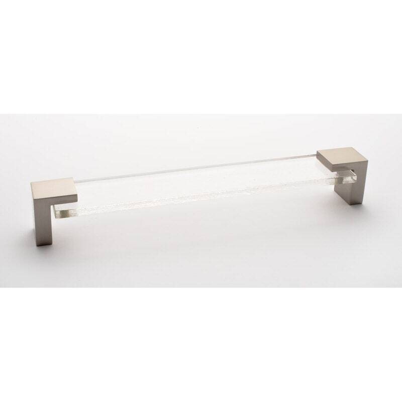 Sietto P-1200-8-SN satin nickel cabinet pull