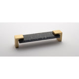 Sietto P-1202-SB satin brass cabinet pull