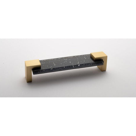 Sietto P-1202-SB satin brass cabinet pull
