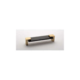 Sietto P-1203-SB satin brass cabinet pull