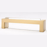 Sietto P-1800-SB satin brass cabinet pull