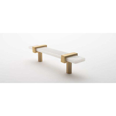 Sietto P-1901-5.5-SB satin brass cabinet pull