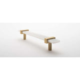 Sietto P-1901-7-SB satin brass cabinet pull