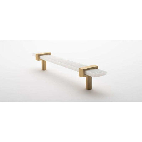 Sietto P-1901-7-SB satin brass cabinet pull