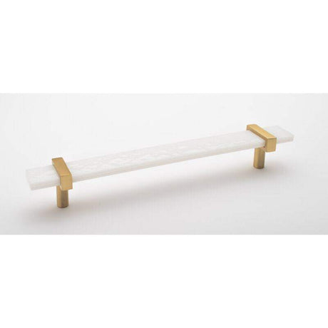 Sietto P-1901-9-SB satin brass cabinet pull