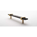 Sietto P-1903-7-SB satin brass cabinet pull