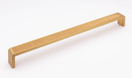 Sietto P-2001-12-SB satin brass cabinet pull