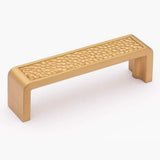 Sietto P-2002-4-SB satin brass cabinet pull
