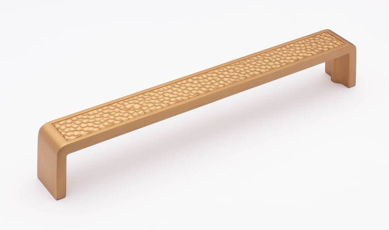 Sietto P-2002-8-SB satin brass cabinet pull
