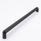Sietto P-2003-12-MB matte black cabinet pull