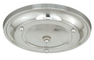 Vaxcel P0058 P0056 Canopy Accessory Steel Small Canopy Kit Multiple Pendant Holder Polished Nickel