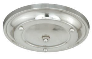 Vaxcel P0059 P0057 Canopy Accessory Steel Large Canopy Kit Multiple Pendant Holder Polished Nickel