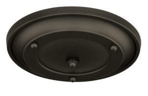 Vaxcel P0062 P0056 Canopy Accessory Steel Small Canopy Kit Multiple Pendant Holder Oil Rubbed Bronze