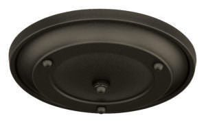Vaxcel P0063 P0057 Canopy Accessory Steel Large Canopy Kit Multiple Pendant Holder Oil Rubbed Bronze