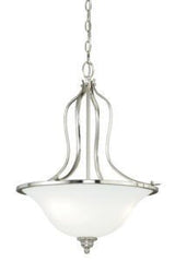 Vaxcel P0085 P0082 18" Darby Steel Pendant Satin Nickel