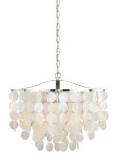 Vaxcel P0139 satin nickel pendant lighting