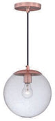 Vaxcel P0162 P0161 10" 630 Series Steel 1L Mini Pendant Copper
