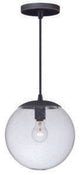 Vaxcel P0163 P0161 10" 630 Series Steel 1L Mini Pendant Black Iron
