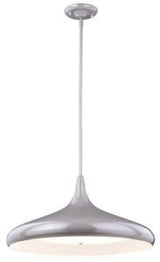 Vaxcel P0211 21" Bacio Steel Instalux LED Pendant Taupe