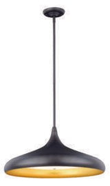 Vaxcel P0213 P0211 21" Bacio Steel Instalux LED Pendant Oil Rubbed Bronze