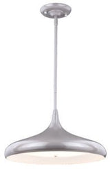 Vaxcel P0214 16" Bacio Steel Instalux LED Pendant Taupe