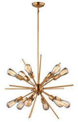 Vaxcel P0228 P0196 Estelle Steel 12L Pendant Natural Brass