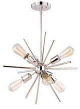 Vaxcel P0237 Estelle Steel 6L Pendant Polished Nickel