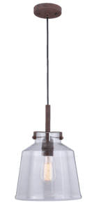 Vaxcel P0260 textured rustic bronze pendant lighting