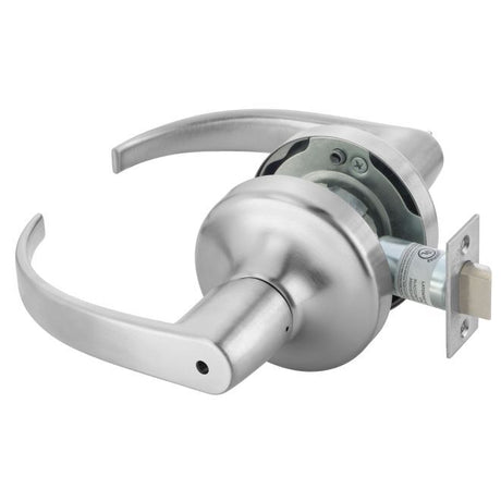 Yale PB4702LN626 satin chrome privacy door lever