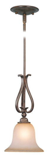 Vaxcel PD35491RBZ/B PD35491 9" Monrovia Steel Mini Pendant Royal Bronze