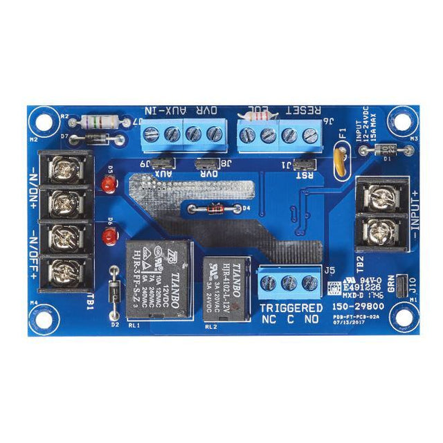 Securitron PDB1R fire trigger relay interface board