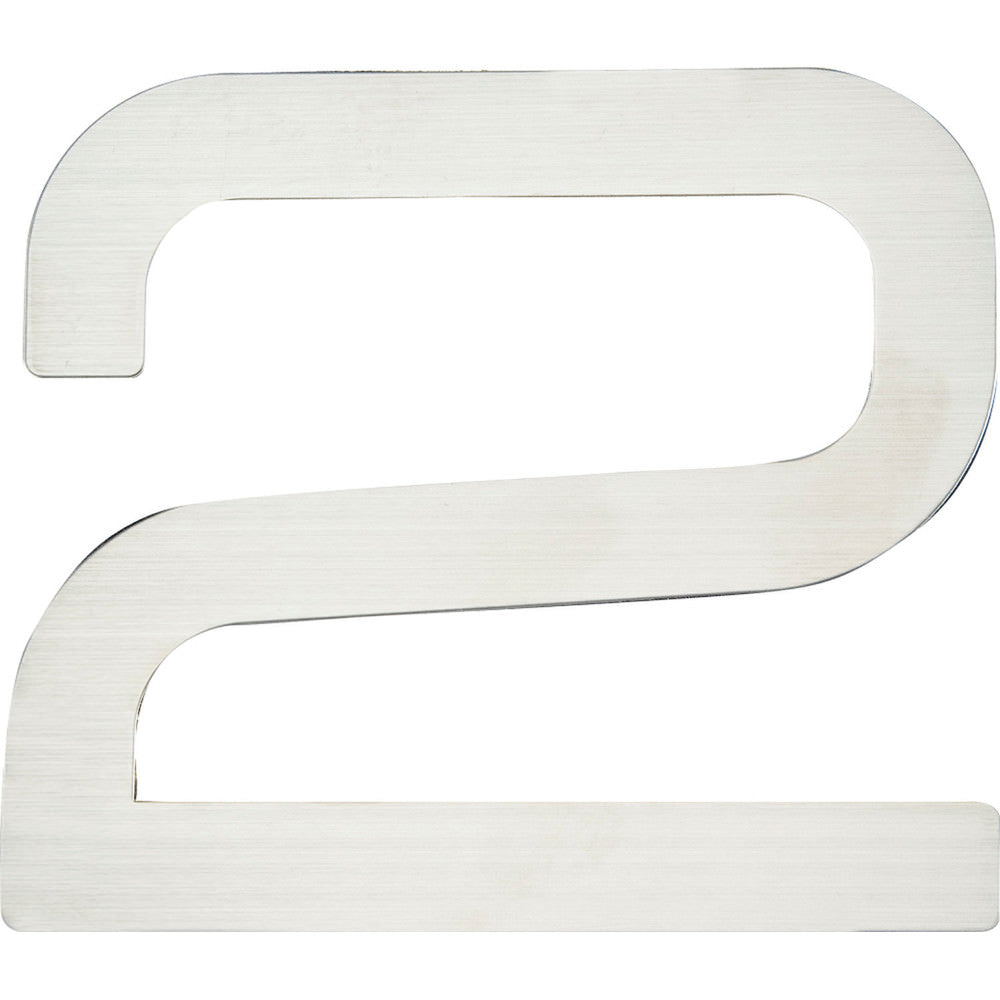 Atlas Homewares PGN2-SS stainless steel house number