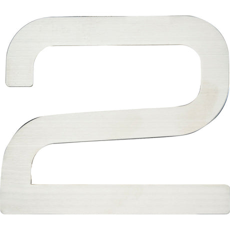 Atlas Homewares PGN2-SS stainless steel house number