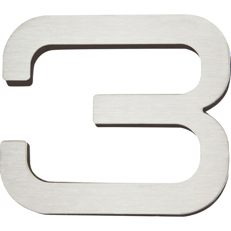 Atlas Homewares PGN3-SS stainless steel house number