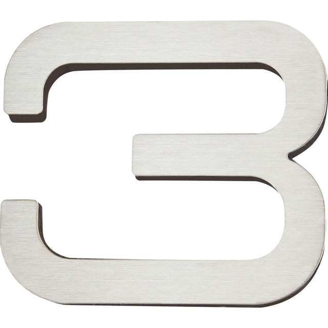 Atlas Homewares PGN3-SS stainless steel house number