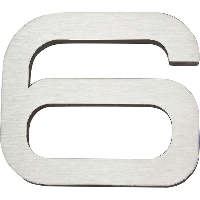 Atlas Homewares PGN6-SS stainless steel house number