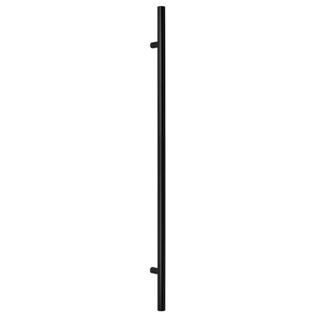 Sure-Loc PL-1RD48 FBL flat black round long door pull