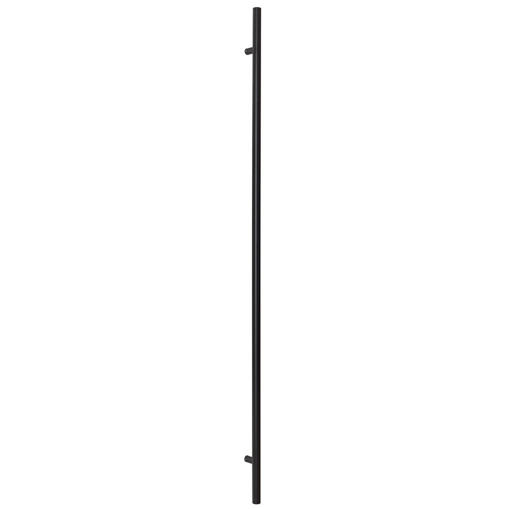 Sure-Loc PL-1RD72 FBL flat black round long door pull