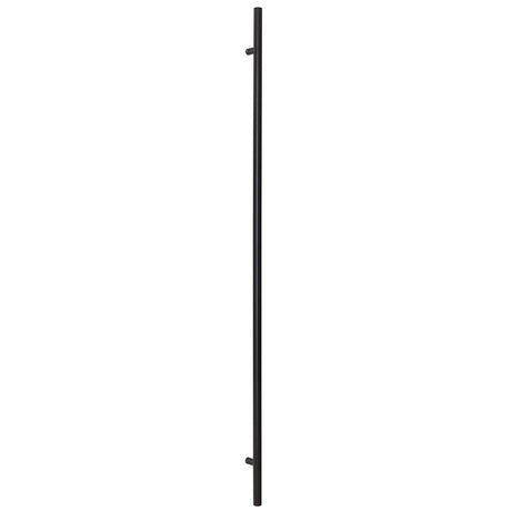 Sure-Loc PL-1RD72 FBL flat black round long door pull