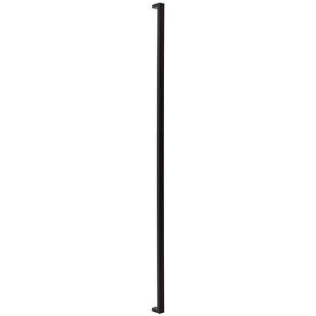 Sure-Loc PL-1SQ72 FBL flat black square long door pull
