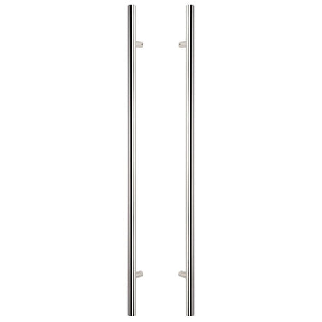 Sure-Loc PL-2RD48 26 polished chrome round long door pull