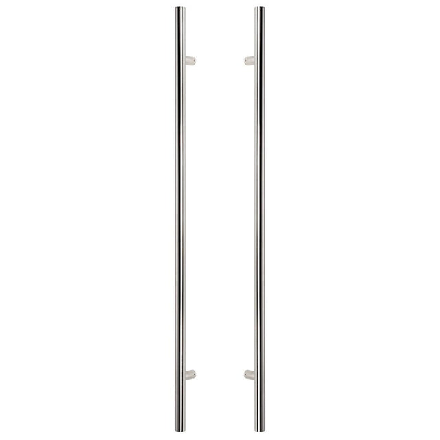 Sure-Loc PL-2RD48 26 polished chrome round long door pull